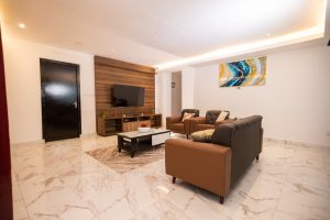 sitting area - Apex suites