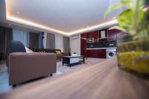 living room full - Apex suites